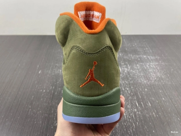 Bmlin Shoes DD0587-308 Air Jordan 5 Olive 0801